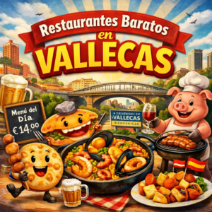 Restaurantes baratos en Vallecas: dónde comer bien sin gastar mucho