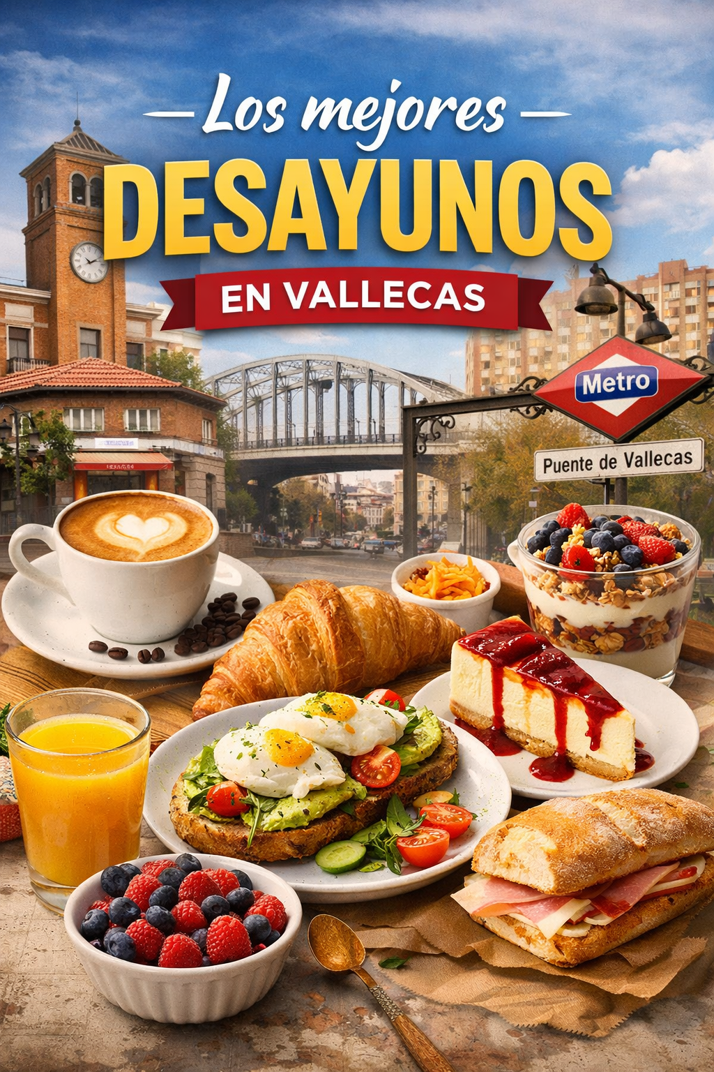 Los mejores desayunos en Vallecas
