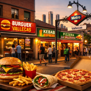 Comida rápida en Vallecas: dónde comer rápido sin salir del barrio