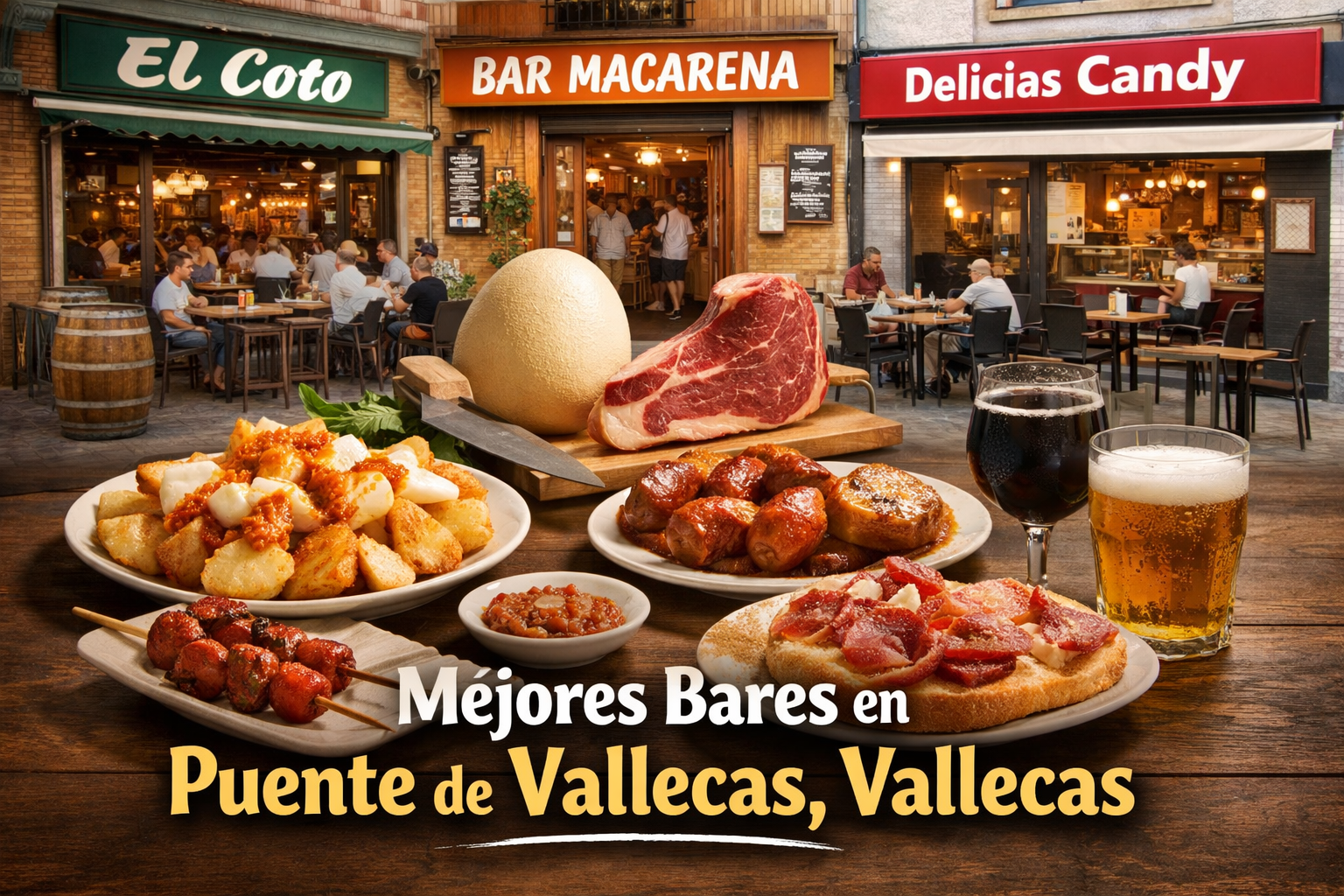 Los mejores bares para tapear en Puente de Vallecas