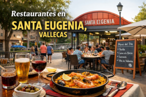 Restaurantes en Santa Eugenia, Vallecas: locales del barrio.